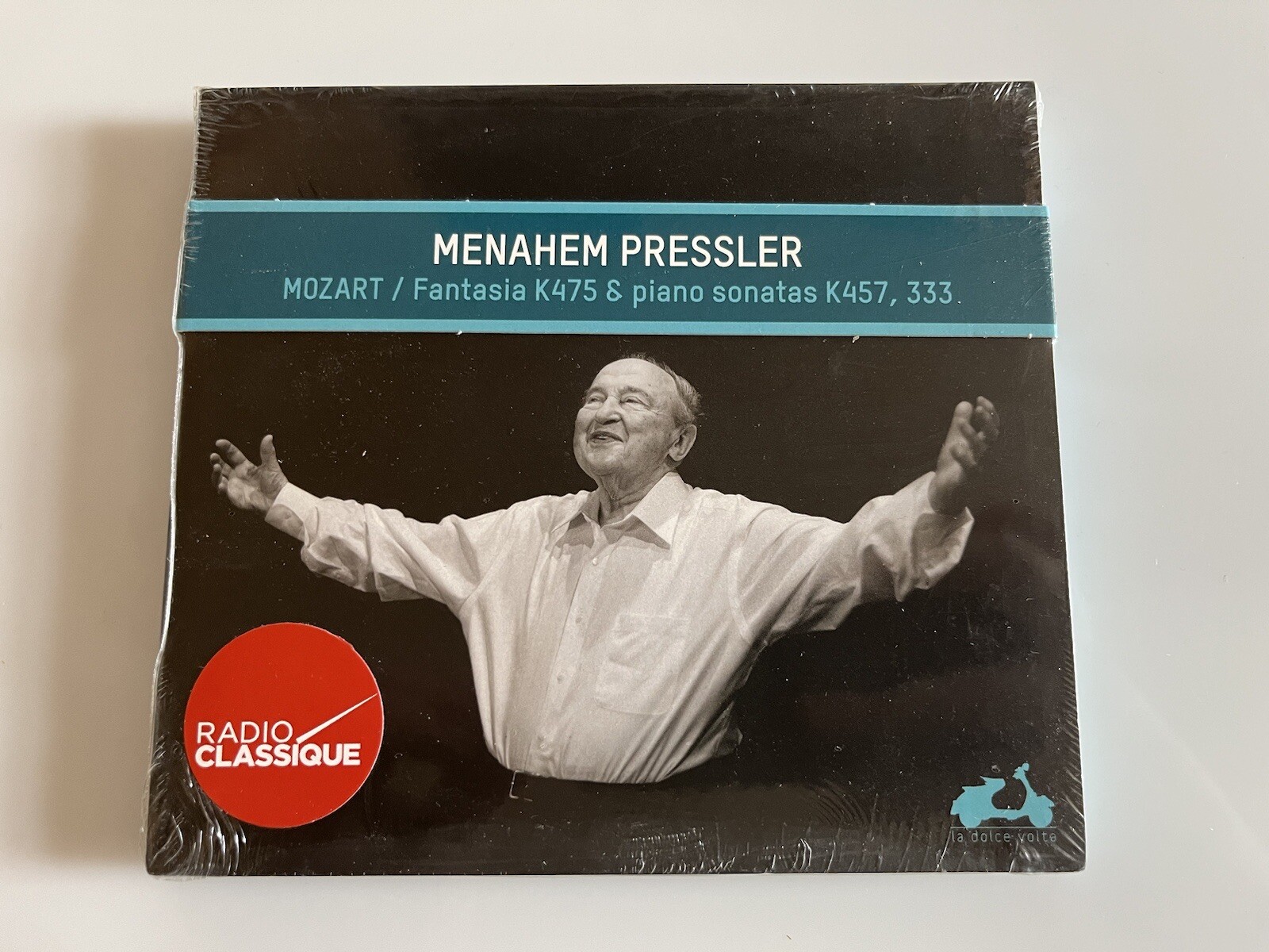 Menahem Pressler Mozart: Fantasia K475 & Piano Sonatas K457, 333 (CD) NEW