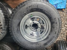 St Trailer 16 6 Lug On 6.5 Chrome Wheels 2358016 10 Ply Load Range E