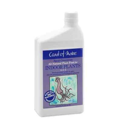 Coast of Maine Squid All Natural Plant Food for Indoor Plants - 1qt - Free Ship!