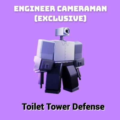 Toilet Tower Defense TTD Engineer Cameraman (Exclusive) ⭐ Fast Send ⭐ ...
