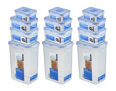 LocknLock: Dose rechteckig 12tlg Set (HPL805S12)