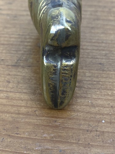 pirate boot vesta case skull brass - Picture 6 of 12