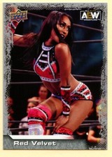 2022 Upper Deck AEW Red Velvet #31 wrestling card