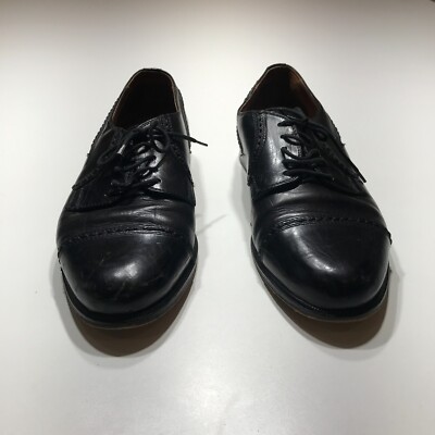 Cable & Co. Dress Shoes Mens Size 8.5 Cap Toe Leather Oxford  display picture 1