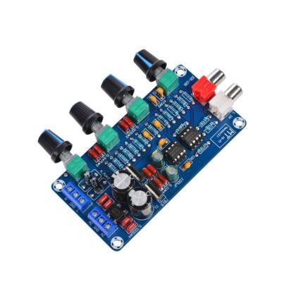 1pcs Hifi Ne5532 Opamp Preamplifier Amplifier Volume Eq Tone Control Board