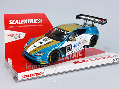 Slot Car Scalextric U10394S300 Aston Martin Vantage GT3 #97 ''NBO'' BlancPain 2017