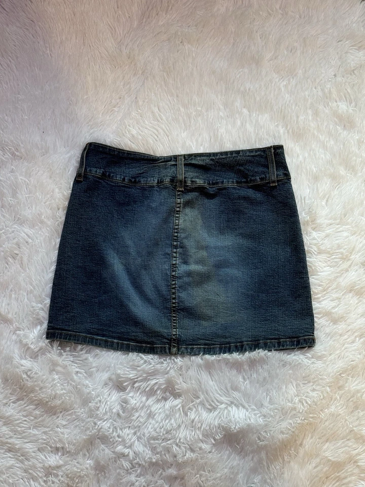 Y2K fairy boho coquette whimsigoth fairy mini skirt - Image 3 of 3