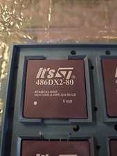1x Its ST ST486DX2-80GS CPU Sockel 168-pin Prozessor Vintage Ceramic Retro (A24)