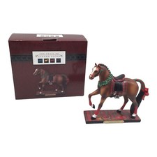 Trail of Painted Ponies English Holiday 4040991 Enesco 2014 Horse Statue 827 EC