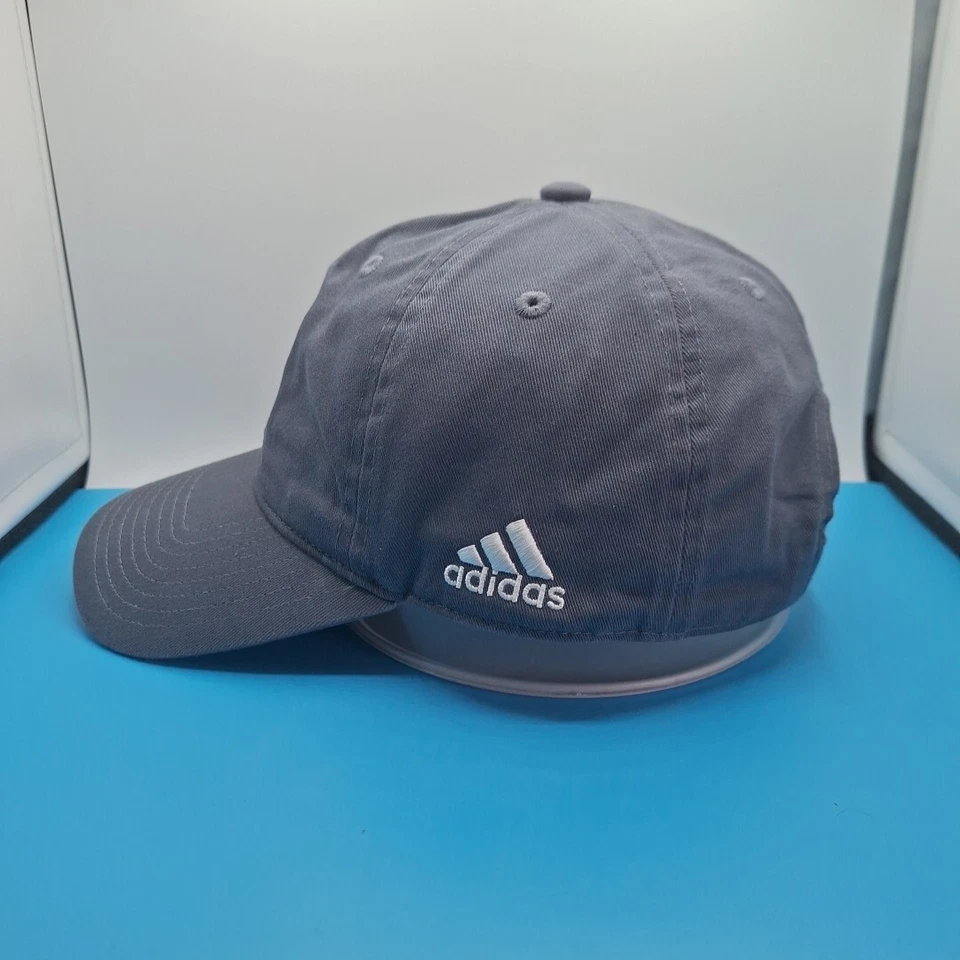 Stanford Cardinal Adidas Gorra Ajustable Correa Papá Gorra Gris Algodón  Foto 3 de 4