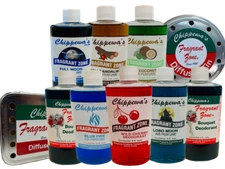 FRAGRANT ZONE air perfumes and diffuser tins Large Combination Bundle