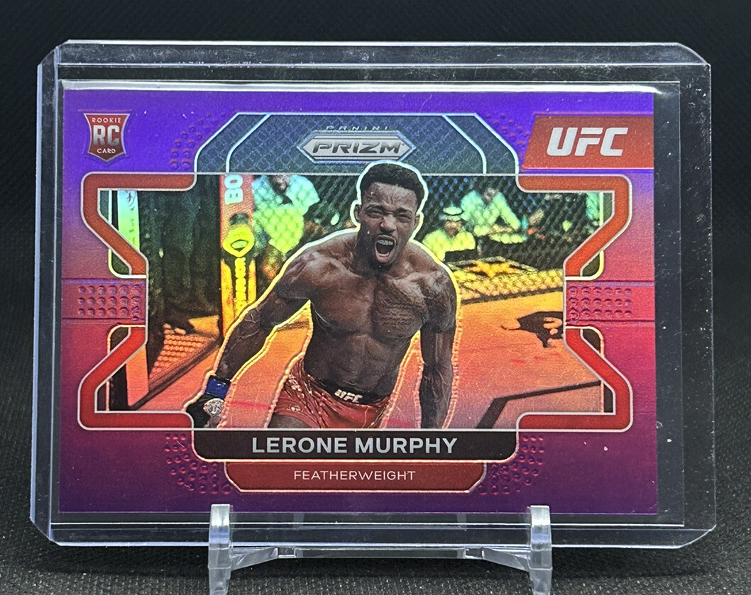 Lerone Murphy 2022 Panini Prizm UFC - Purple Prizm 149 Rookie Card RC #6