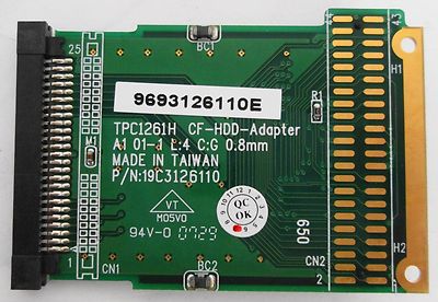 Advantech 9693126110E 19C3126110 TPC1261H CF-HDD-Adapter 
