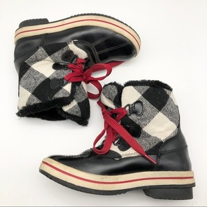 plaid boots target