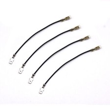 4pcsArcade Female to Male Conversion Wires Transfer Cables Signal 187" 110" 