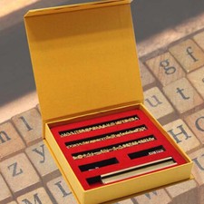 Font Mold Flexible Brass Letters for Hot Foil Stamping Machine with Number