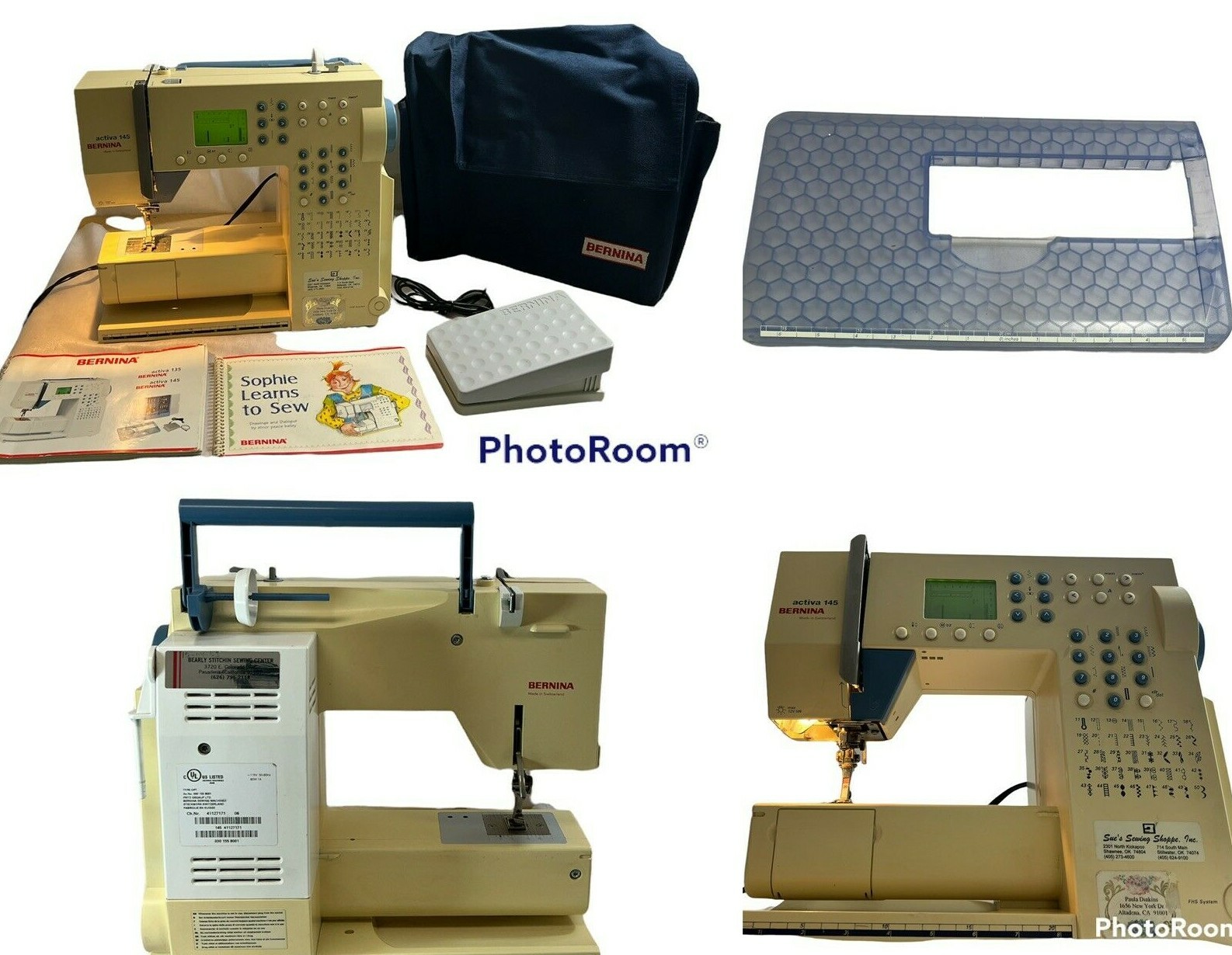 Bernina Activa 145 Sewing Machine / Foot Pedal eBay