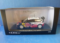 Citroen C4 Wrc #1 Winner Great Britain Rally 2009 Loeb Elena Norev 155429 1:43