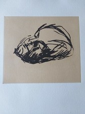 Piero Manai "Calcomania" Acquaforte 1980 ritratto Bologna Morandi Andy Warhol 