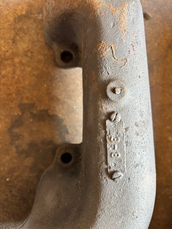 克莱斯勒普利茅斯排气歧管 2205536,62-66 Imperial,Big Block C 车身。 — 第 4/4 张图片