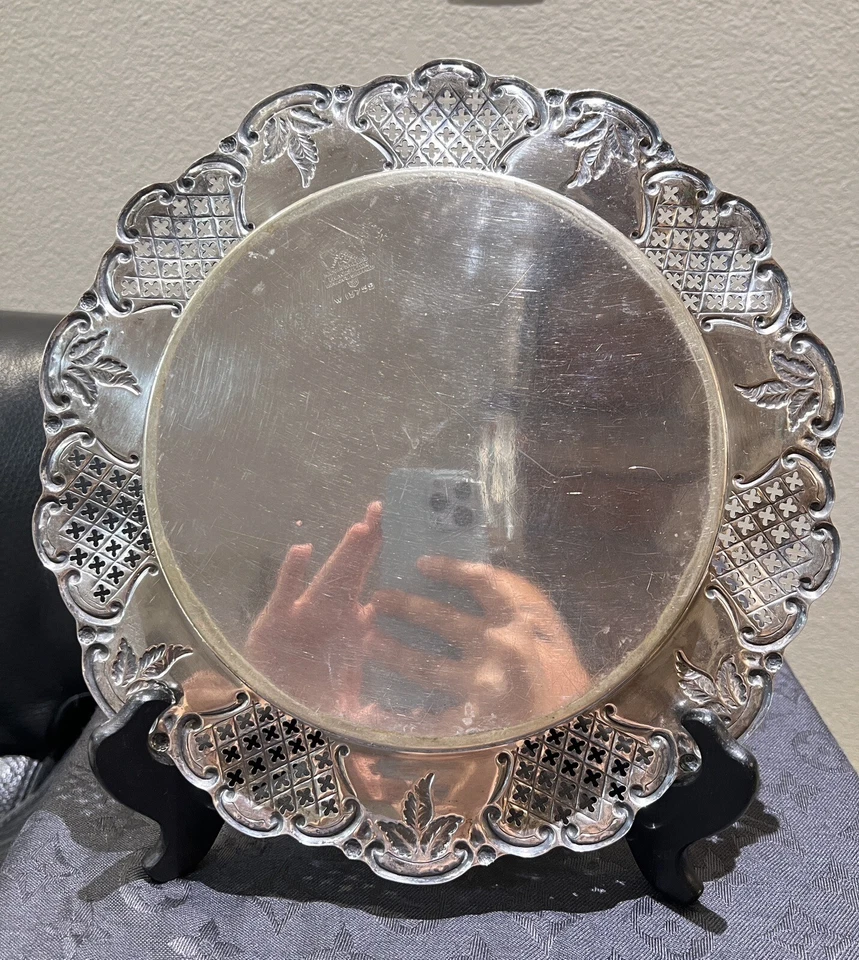 Plato plateado vintage de los príncipes Mappin & Webb (Londres y Sheffield) Foto 4 de 4