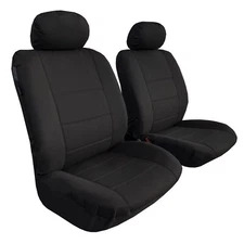 Waterproof Black Canvas Front Seat Covers For JAGUAR XJS 1991-1996