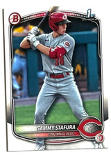 2025 BOWMAN SAMMY STAFURA 1ST BASE CINCINNATI REDS #BP-100