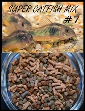 ABF CORY CATFISH MIX WITH SOFT BITS #7,Krill,Spirulina,Cory Cats,Pleco,ABF154
