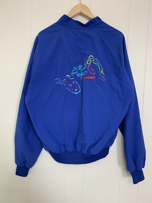 Vintage 70s 80s USA Kawasaki Team Racing Jacket Moto Cafe Racer Bomber Men s XL
