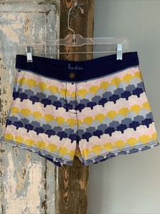 womens yellow swim shorts
