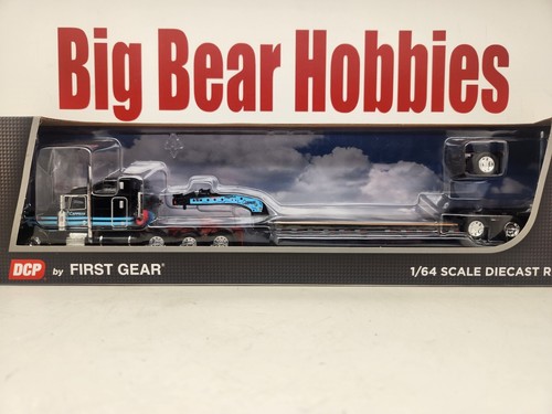 1/64 DCP BIG RIGS #15 LINDAMOOD PETERBILT 379 HEAVY HAUL & FONTAINE LOWBOY TRL E - Foto 4