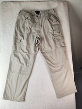 5.11 Tactical Series Cargo Pants Khakis Work 74251 38x32