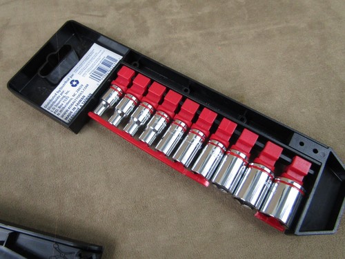 NOS! KOBALT USA 22315 1/4" DRIVE RATCHET & 0338636 1/4" SAE SOCKET SET TAIWAN - Picture 9 of 10