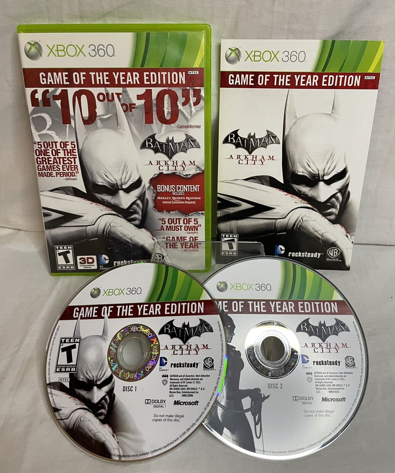 Batman: Arkham City Game of the Year Edition - Xbox 360