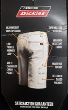 Genuine Dickies Ripstop Ultimate Cargo Shorts Size 42 Relaxed Fit 11" Inseam T