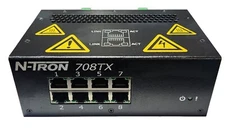 Red Lion N-TRON 708TX 8 Port Managed Industrial Ethernet Switch