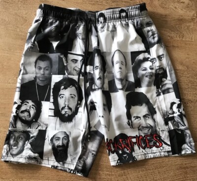 Sackrifices Most Wanted Mug Shot Mesh Shorts Men's Size XL SOLD OUT!