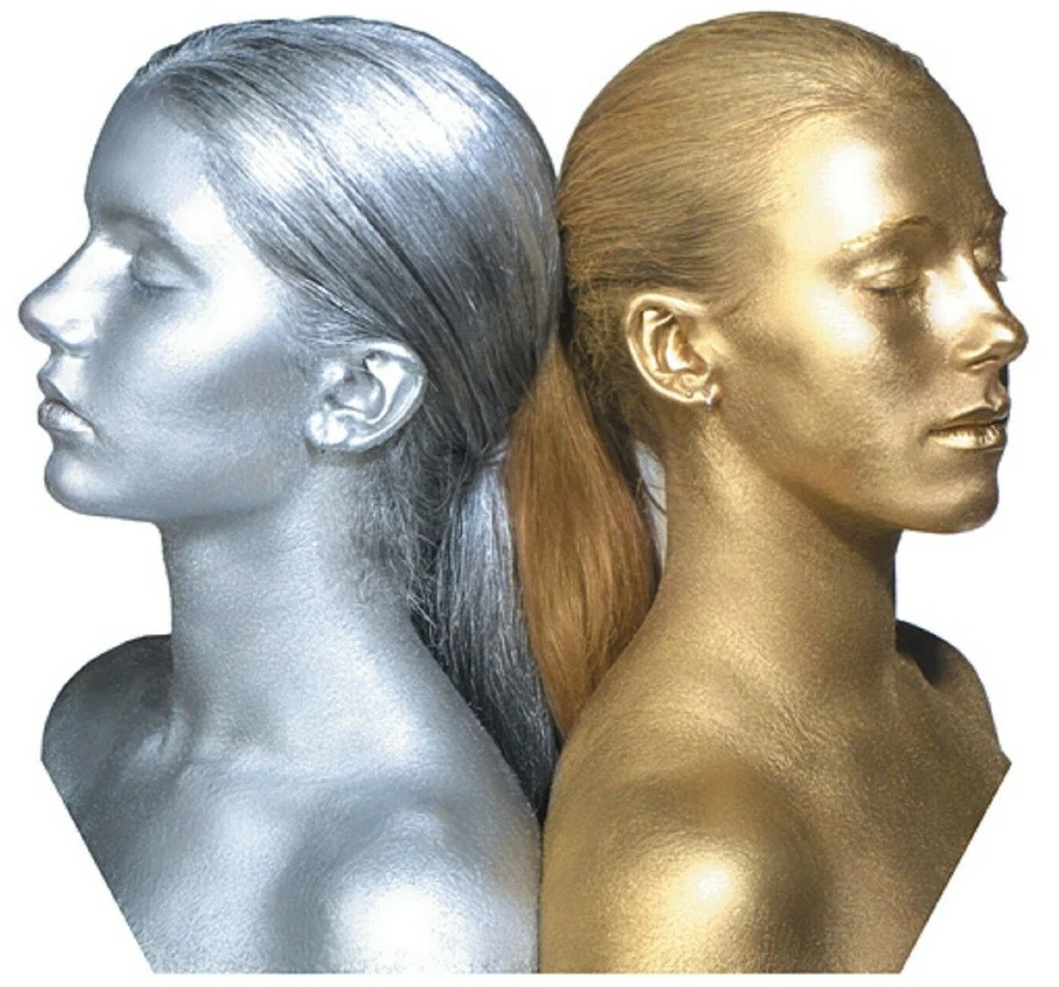 Graftobian Metal en Polvo_ Cosmético, Oro, Plata, Cobre_ Maquillaje Teatral Elige 1 Foto 2 de 4