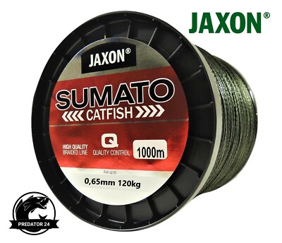 Jaxon Sumato Catfish 200m 250m 1000m Geflochtene Schnur Braided Line Wels Waller