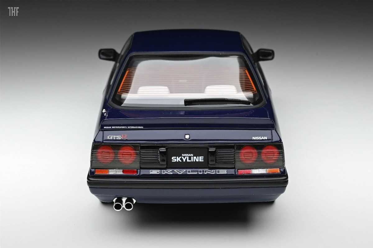 ☆新品未開封☆ 1/18 NISSAN SKYLINE GTS-R (R31) 1/18 Ignition Model Nissan Skyline GTS-R (R31) (Blue Black