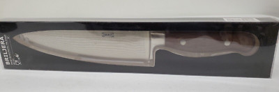 IKEA BRILJERA 8'' Damascus Steel Chef's Knife 902.575.76 (128981-1 AO BY50)