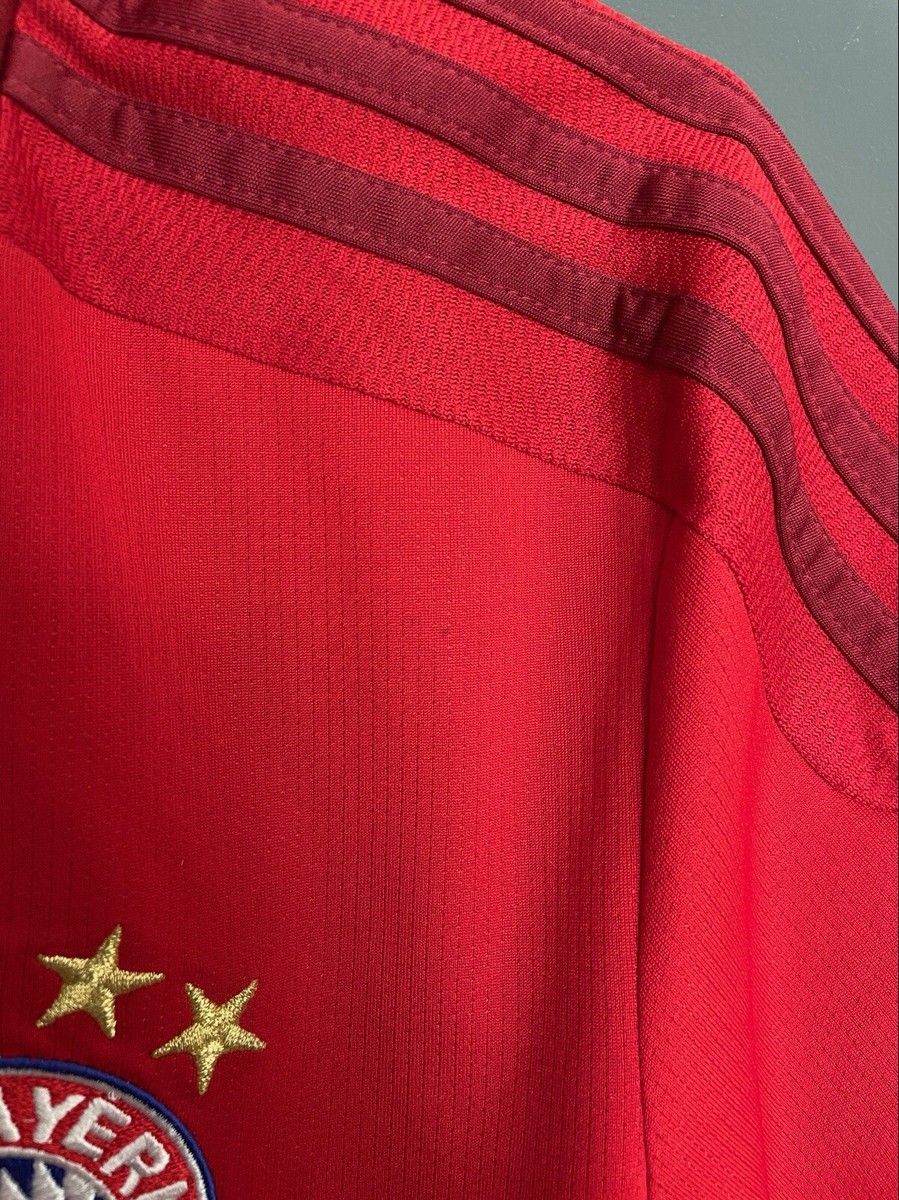 Camiseta de local de manga larga del Bayern Munich 2015-16 Muller #25 - 5/10 - (S