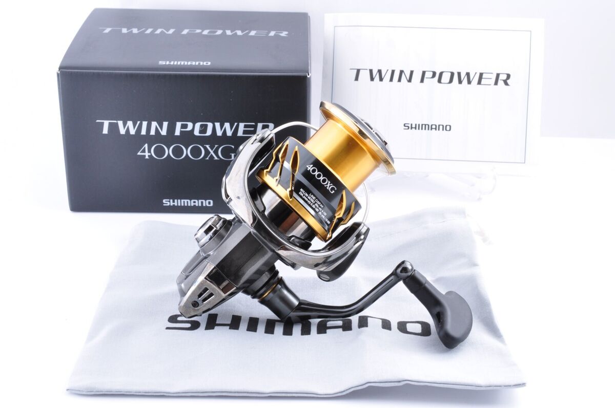 Shimano 20 Twinpower 4000XG Fishing Spinning Reel Ship from Shimano 20 Twinpower 4000XG Fishing Spinning Reel Ship from