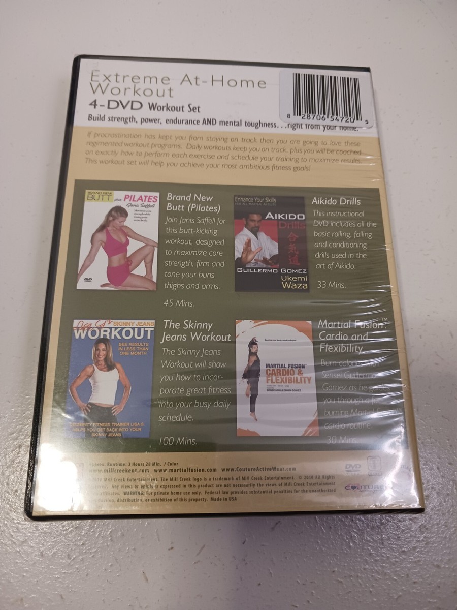 Extreme At Home Workout DVD Workout Set Brand New Factory