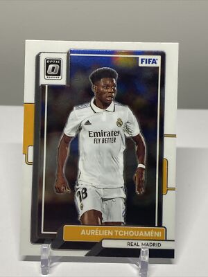 2022-23 Donruss Soccer Base Optic #52 Aurelien Tchouameni - Real Madrid