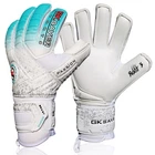 Professional Goalkeeper Gloves GK Saver Passion Beast Pro 3 Cyan Size 6 to 11