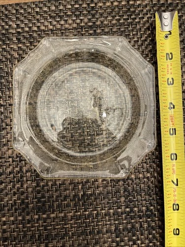 Anchor Hocking Vintage Yellow Depression Glass Saucer In “Princess” Topaz Yellow