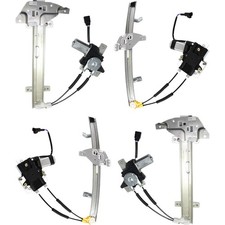Power Window Regulator Set For 97-03 Pontiac Grand Prix Front Rear With Motor Power Window Regulator Set For 97-03 Pontiac Grand Prix Front Rear With Motor
