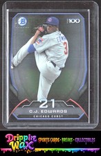🔥C.J. Edwards 2014 Bowman Top 100 Prospects #BTP-21 SKU21-4🔥