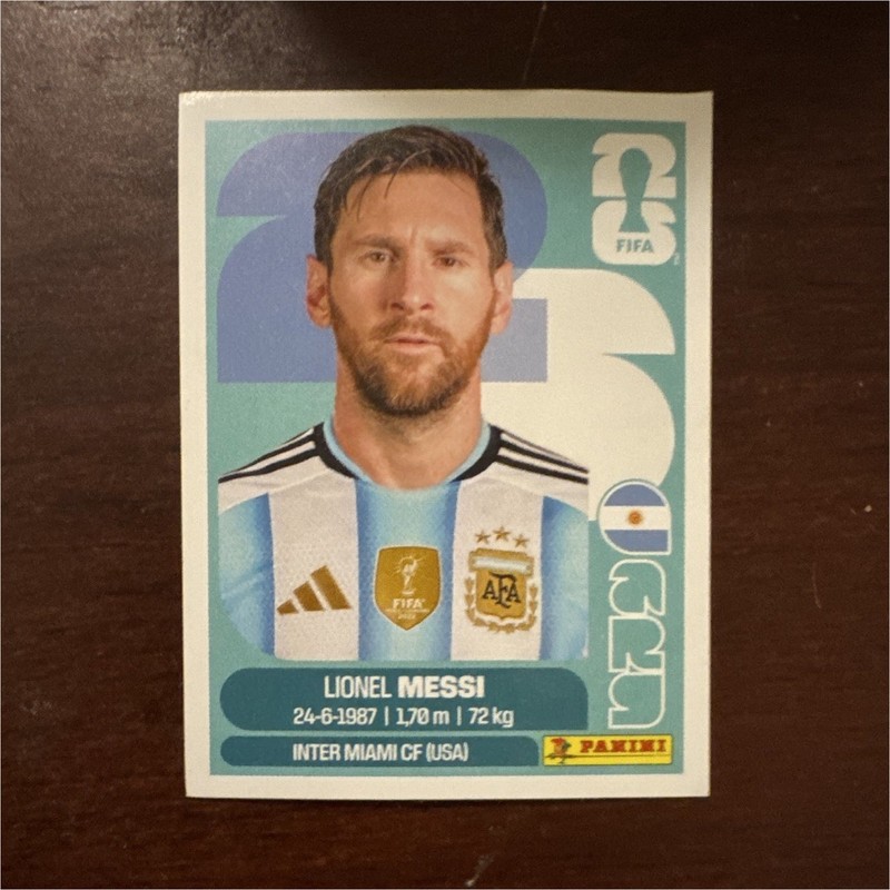 Panini 2026 Prizm Monopoly FIFA World Cup Lionel Messi Inter Miami Rookie #203